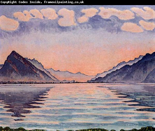 Ferdinand Hodler Lake Thun
